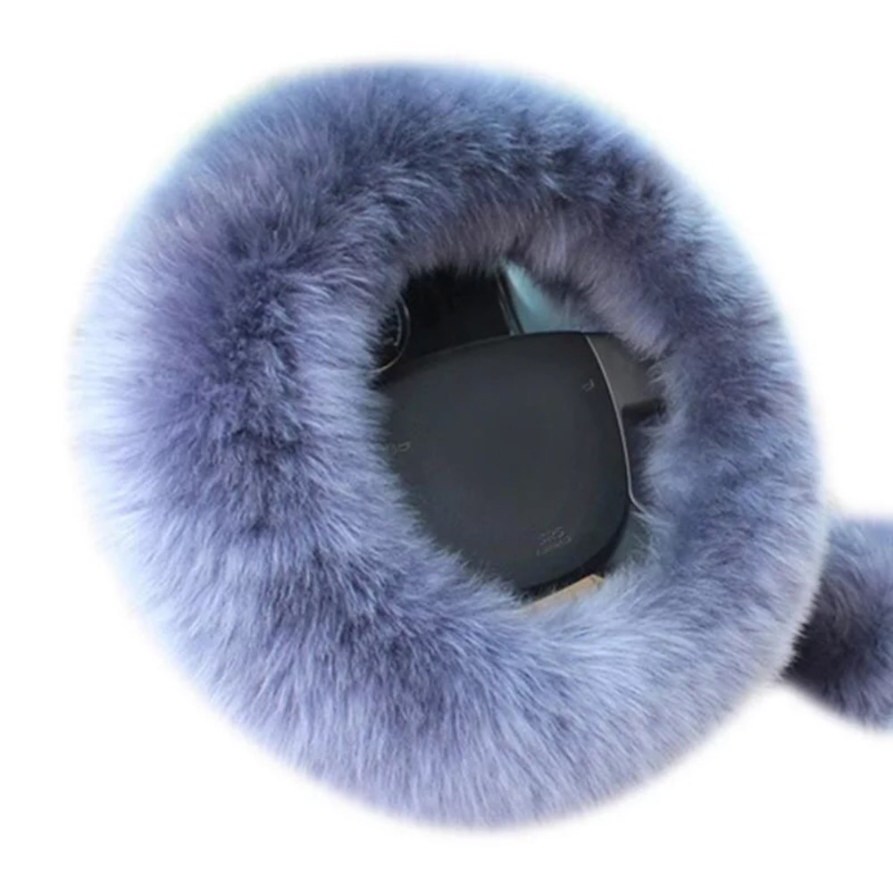 Furry steering wheel 3pc set